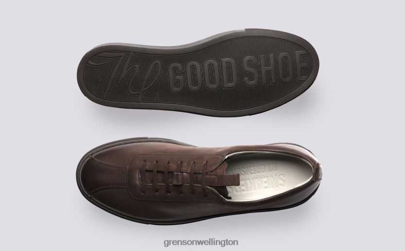 Men Brown SNEAKER 1 Grenson R46060175 Sneakers