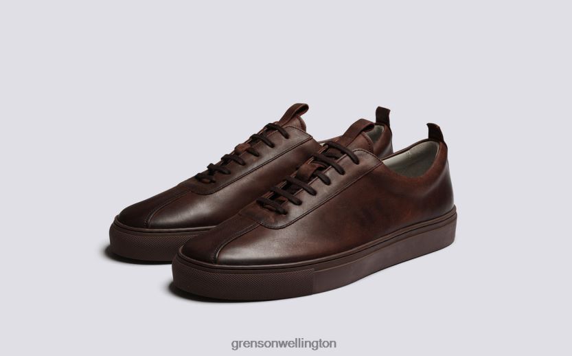 Men Coffee SNEAKER 1 Grenson R46060171 Sneakers