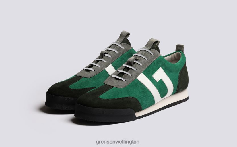 Men Green Multi SNEAKER 51 Grenson R46060190 Sneakers