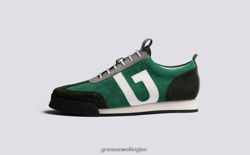 Men Green Multi SNEAKER 51 Grenson R46060190 Sneakers