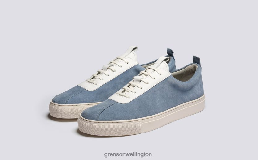 Men Light Blue SNEAKER 1 Grenson R46060170 Sneakers