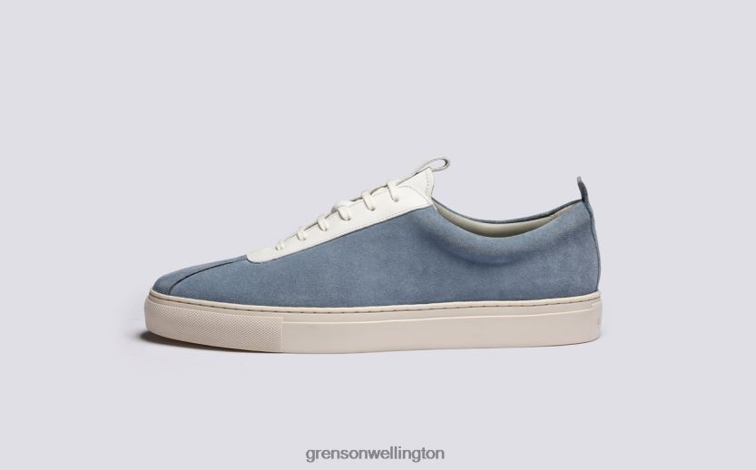 Men Light Blue SNEAKER 1 Grenson R46060170 Sneakers