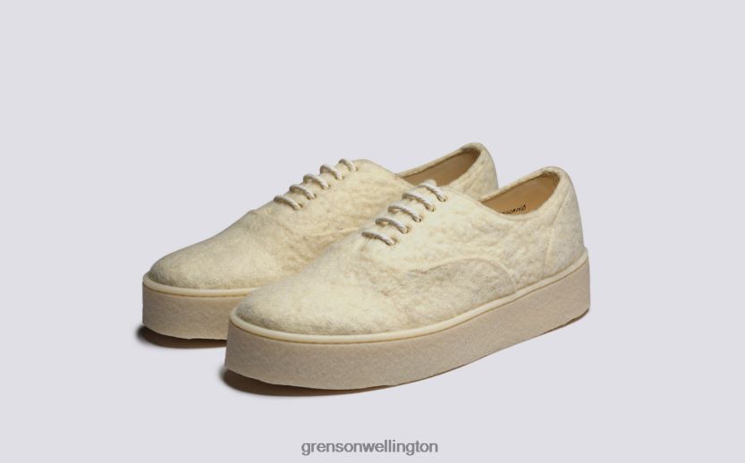 Men Natural M.I.E. CLOUDWOOL SNEAKER Grenson R46060167 Sneakers