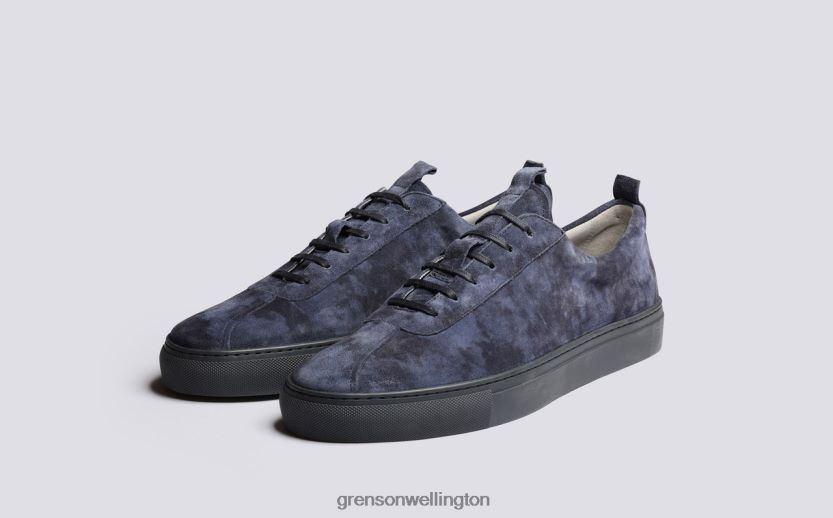 Men Navy SNEAKER 1 Grenson R46060174 Sneakers