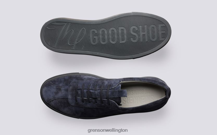 Men Navy SNEAKER 1 Grenson R46060174 Sneakers