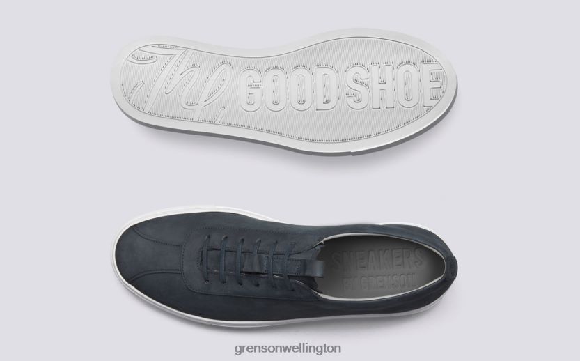 Men Navy SNEAKER 1 Grenson R46060179 Sneakers