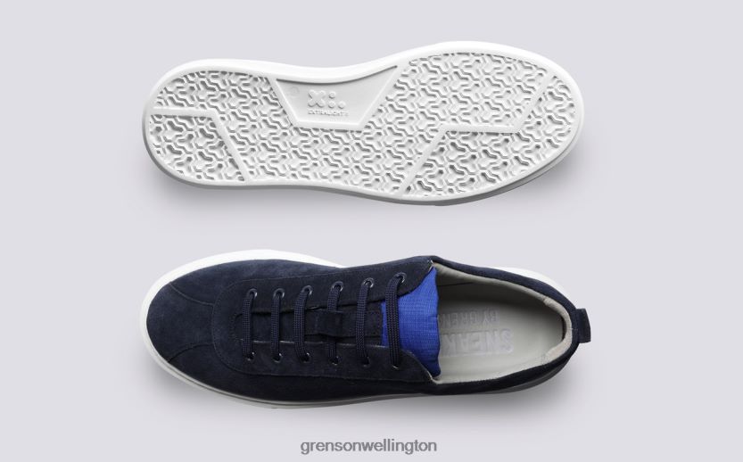 Men Navy SNEAKER 30 Grenson R46060184 Sneakers