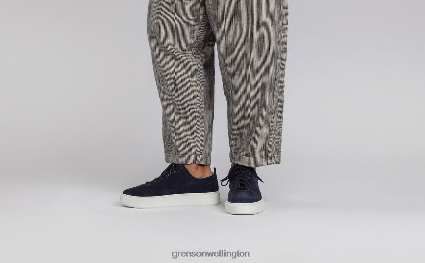 Men Navy SNEAKER 30 Grenson R46060184 Sneakers