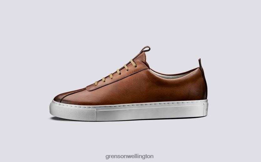 Men Tan SNEAKER 1 Grenson R46060180 Sneakers