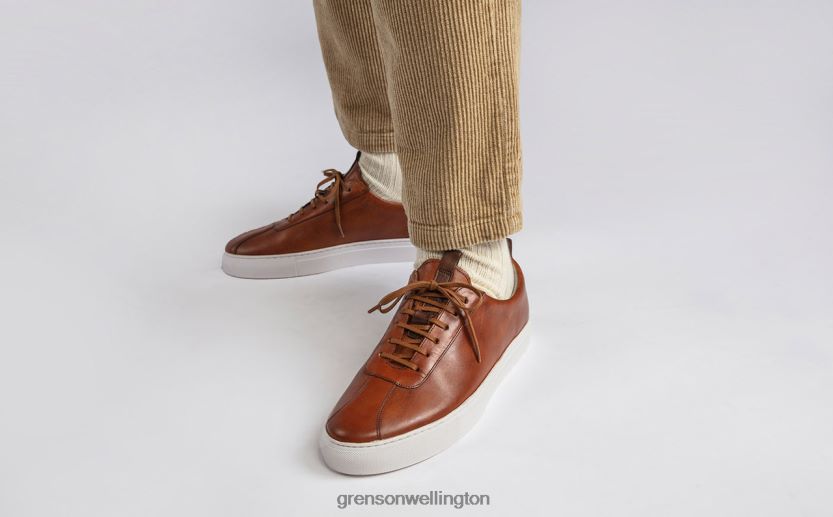 Men Tan SNEAKER 1 Grenson R46060180 Sneakers