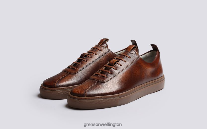 Men Vintage Tan SNEAKER 1 Grenson R46060181 Sneakers