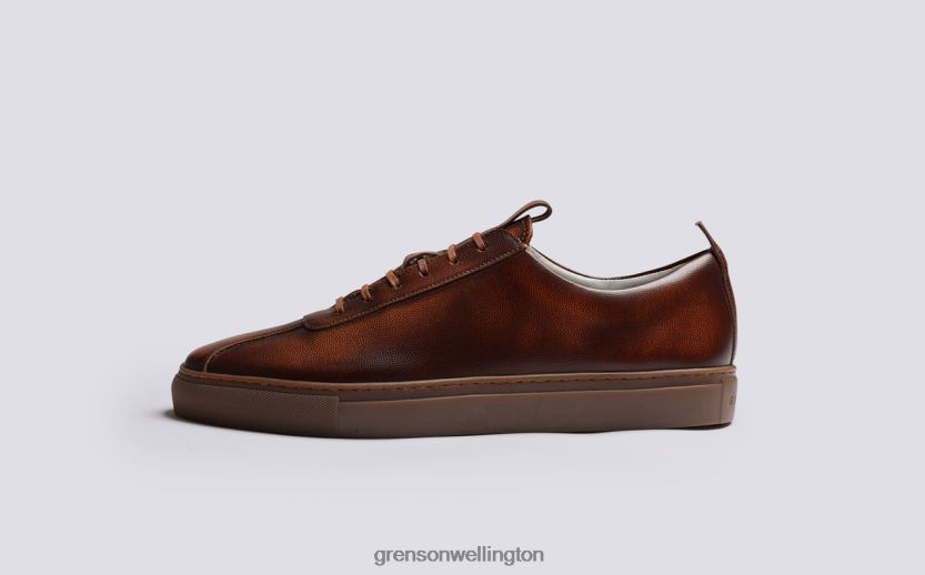 Men Vintage Tan SNEAKER 1 Grenson R46060181 Sneakers