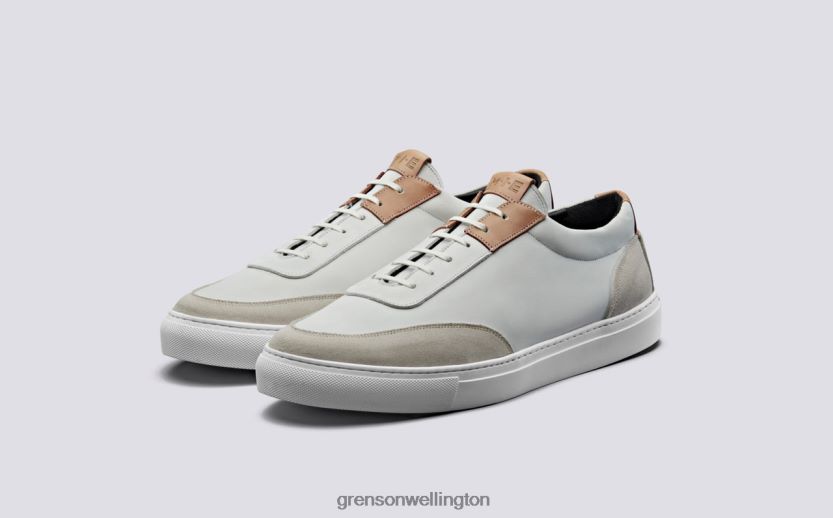 Men White M.I.E. SNEAKER Grenson R46060169 Sneakers
