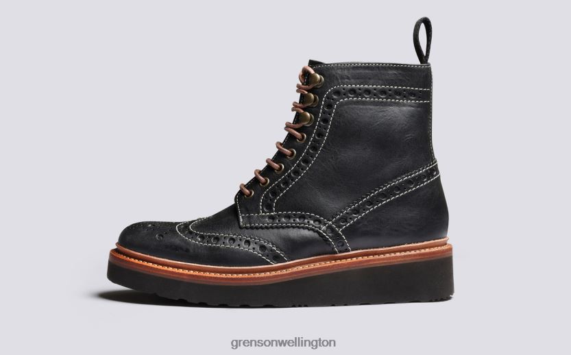 Women Black FRAN Grenson R46060266 Boots
