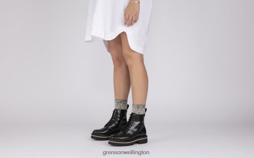 Women Black HALLE Grenson R46060298 Boots