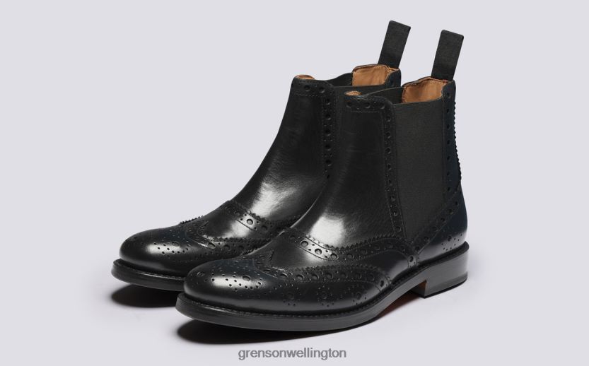 Women Black LIV Grenson R46060301 Boots