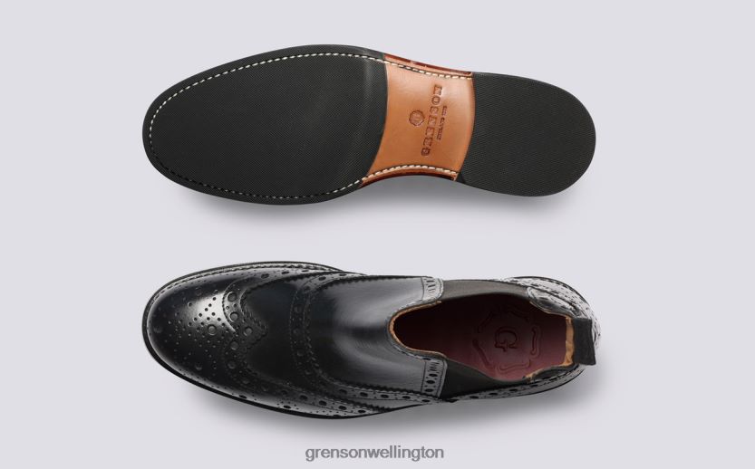 Women Black LIV Grenson R46060301 Boots