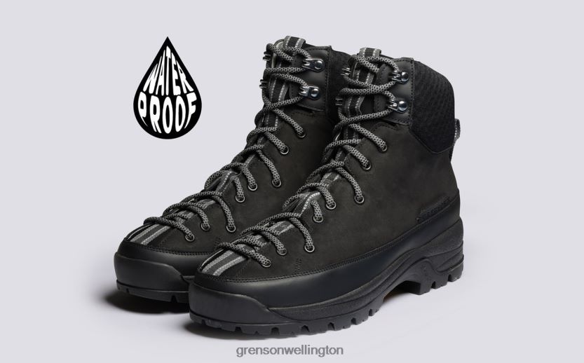 Women Black SNEAKER 71 Grenson R46060289 Boots