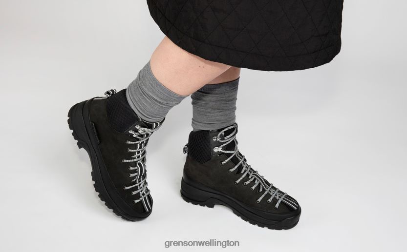 Women Black SNEAKER 71 Grenson R46060289 Boots