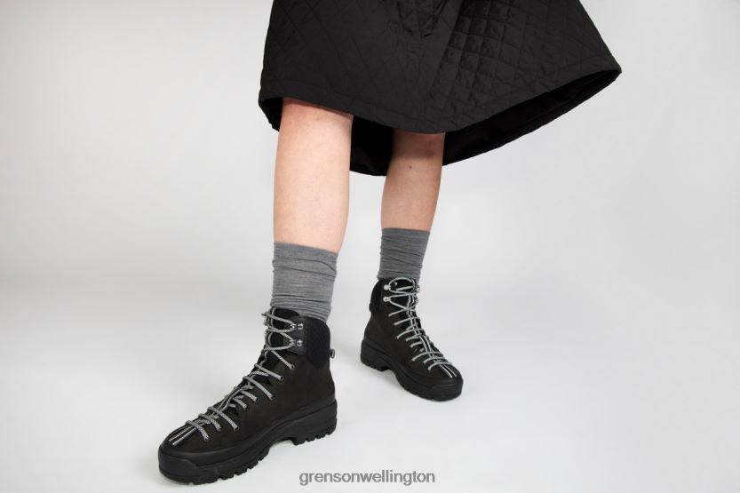 Women Black SNEAKER 71 Grenson R46060289 Boots