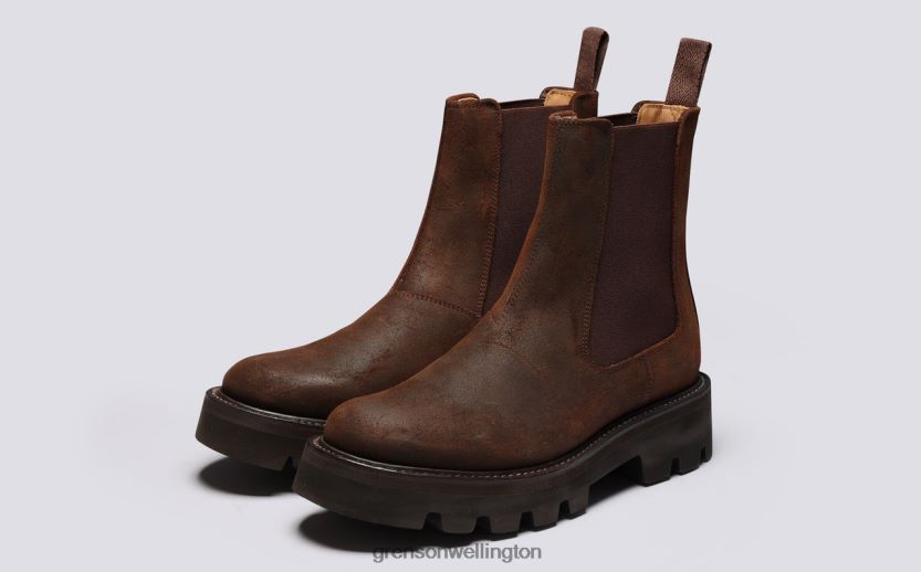Women Brown MILLY Grenson R46060296 Boots