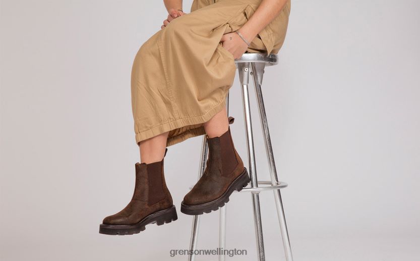 Women Brown MILLY Grenson R46060296 Boots