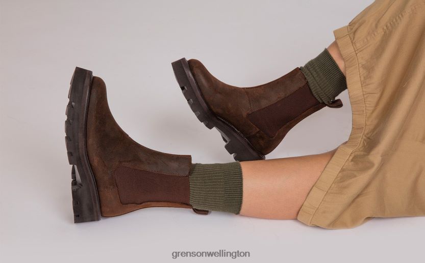 Women Brown MILLY Grenson R46060296 Boots