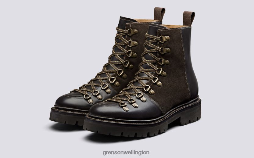 Women Dark Brown NANETTE Grenson R46060282 Boots