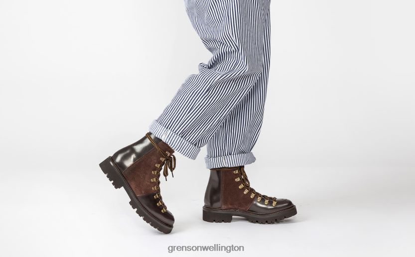 Women Dark Brown NANETTE Grenson R46060282 Boots