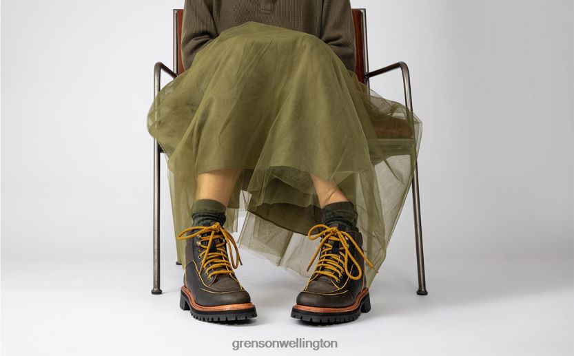 Women Vintage Brown FIONA Grenson R46060264 Boots