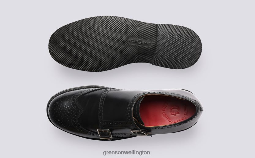 Women Black MARGOT Grenson R46060333 Brogues Shoes