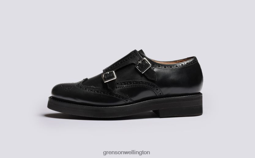 Women Black MARGOT Grenson R46060333 Brogues Shoes