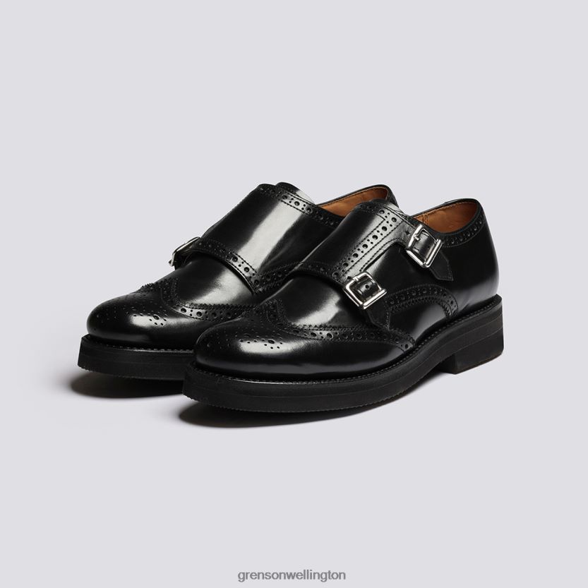 Women Black MARGOT Grenson R46060333 Brogues Shoes