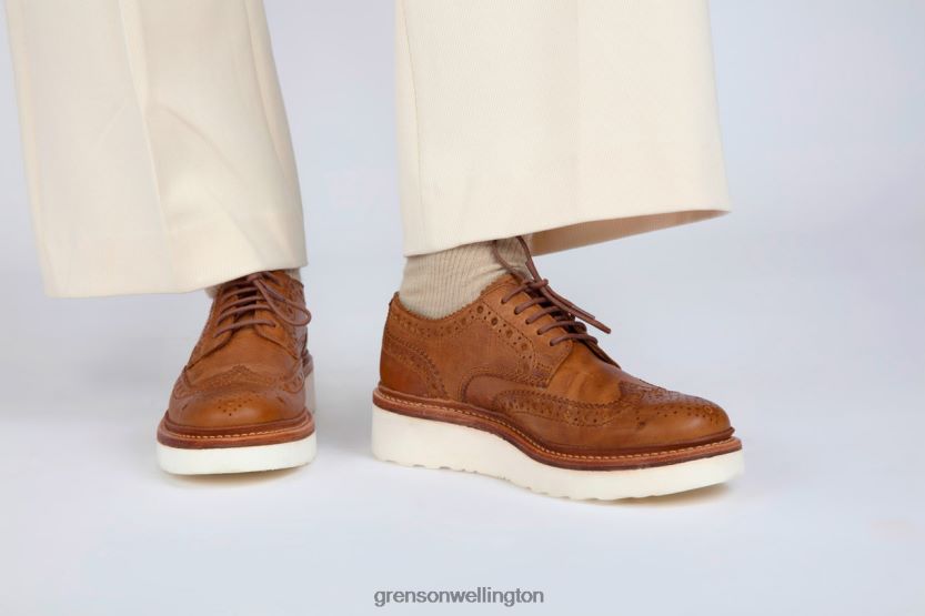 Women Natural AVA Grenson R46060329 Brogues Shoes
