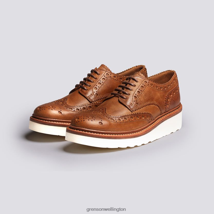 Women Natural AVA Grenson R46060329 Brogues Shoes