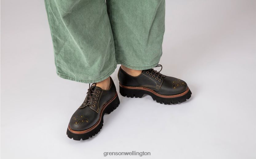 Women Vintage Brown HOLLY Grenson R46060322 Formal Shoes