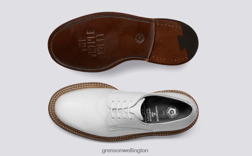 Women White EVIE Grenson R46060327 Formal Shoes