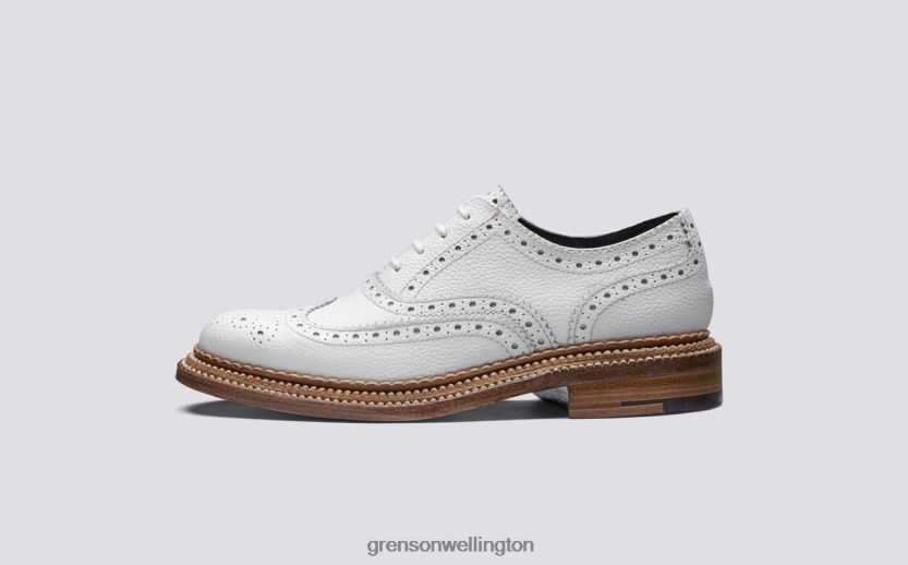 Women White ROSE Grenson R46060328 Formal Shoes