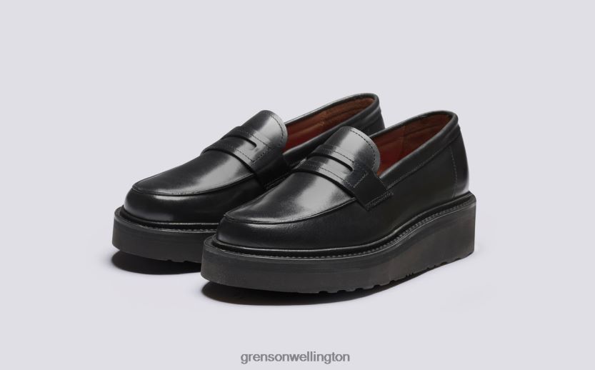 Women Black CELESTE Grenson R46060241 Loafers