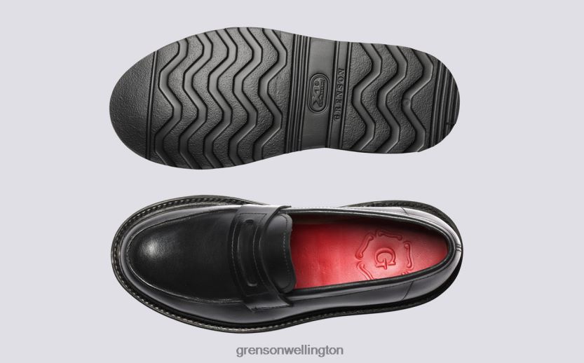 Women Black CELESTE Grenson R46060241 Loafers