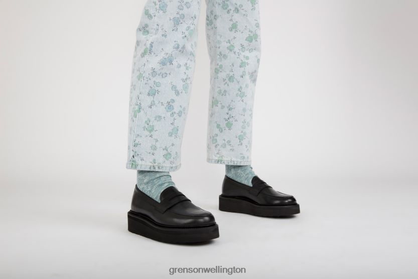 Women Black CELESTE Grenson R46060241 Loafers