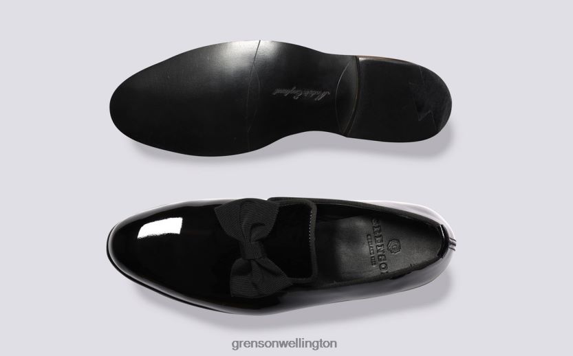 Women Black DRESS SLIPPER Grenson R46060240 Loafers