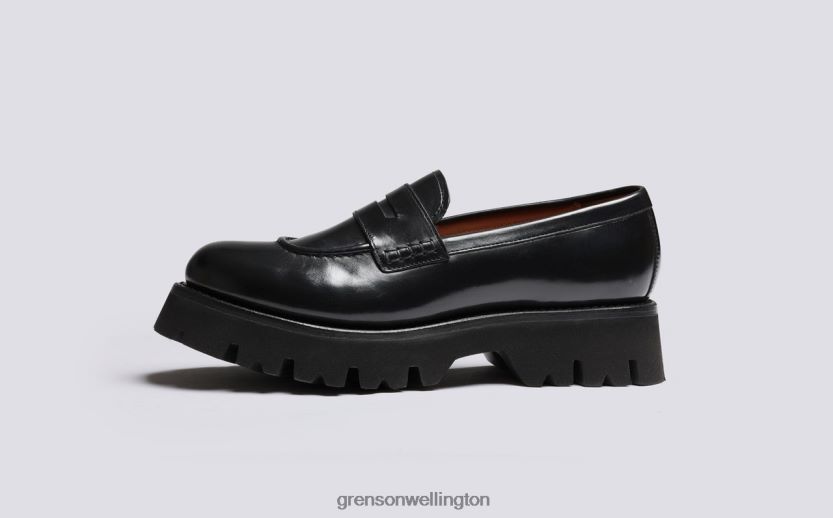 Women Black HATTIE Grenson R46060243 Loafers