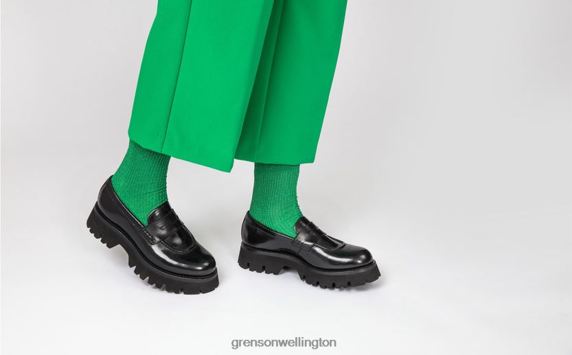 Women Black HATTIE Grenson R46060243 Loafers