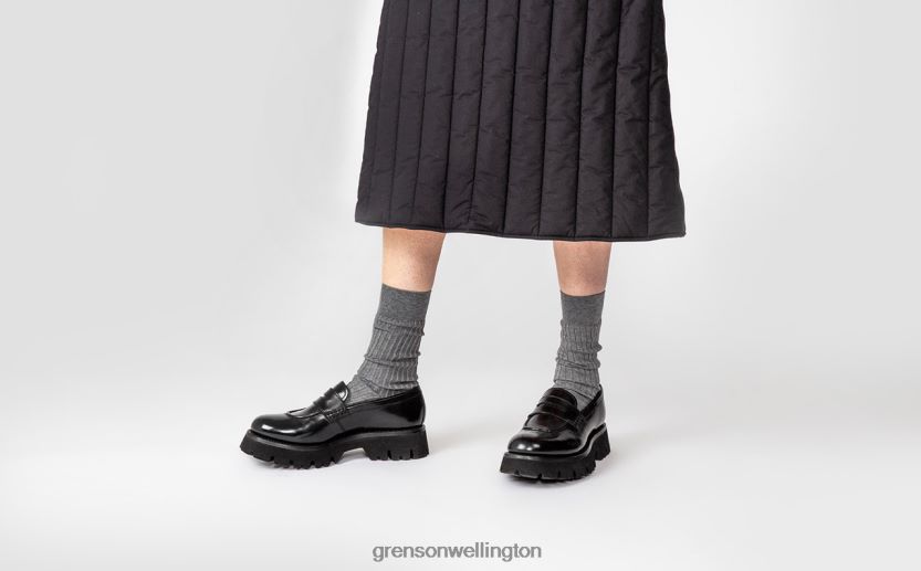 Women Black HATTIE Grenson R46060243 Loafers