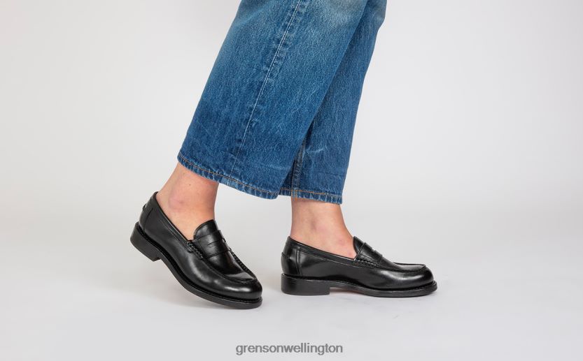 Women Black JULIE Grenson R46060246 Loafers