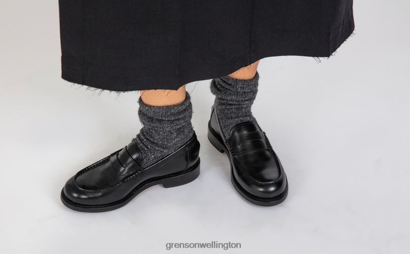 Women Black JULIE Grenson R46060246 Loafers