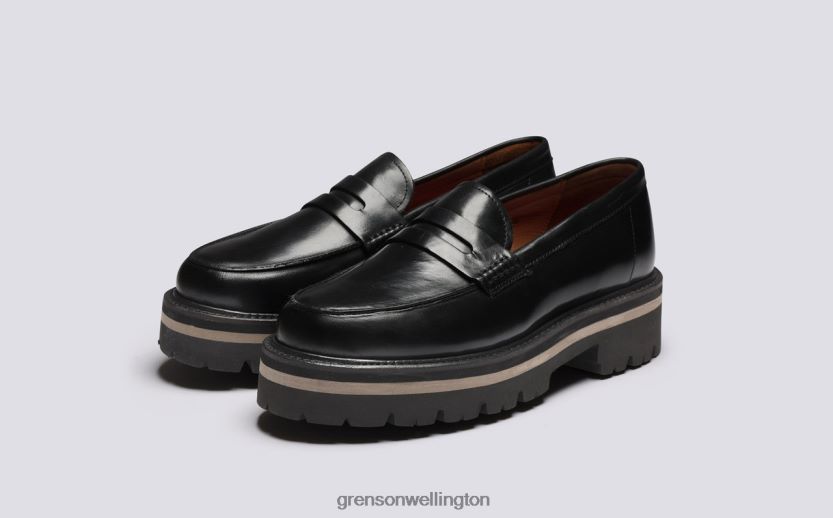 Women Black LYNDSEY Grenson R46060255 Loafers