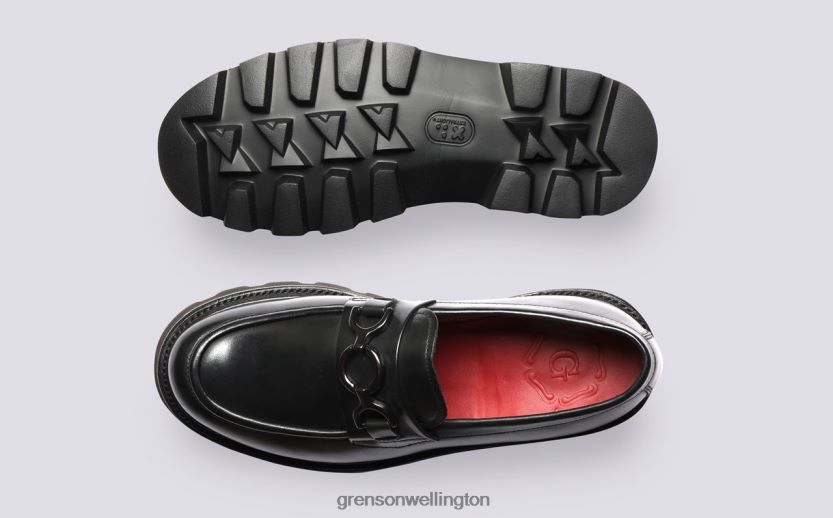 Women Black NINA Grenson R46060251 Loafers