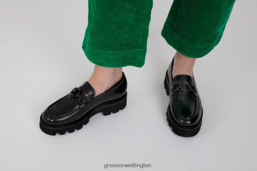 Women Black NINA Grenson R46060251 Loafers